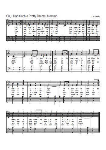 Oh, I Had Such a Pretty Dream, Mamma